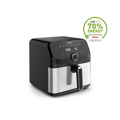 Tefal หม้อทอดไร้น้ำมัน EASY FRY MEGA ความจุ 7.5 ลิตร รุ่น EY855D