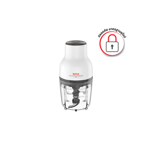Tefal เครื่องบดสับอาหาร
MOULINETTE ESSENTIAL
ความจุ 400 มล.
กำลังไฟ 300 วัตต์
รุ่น MB520138
