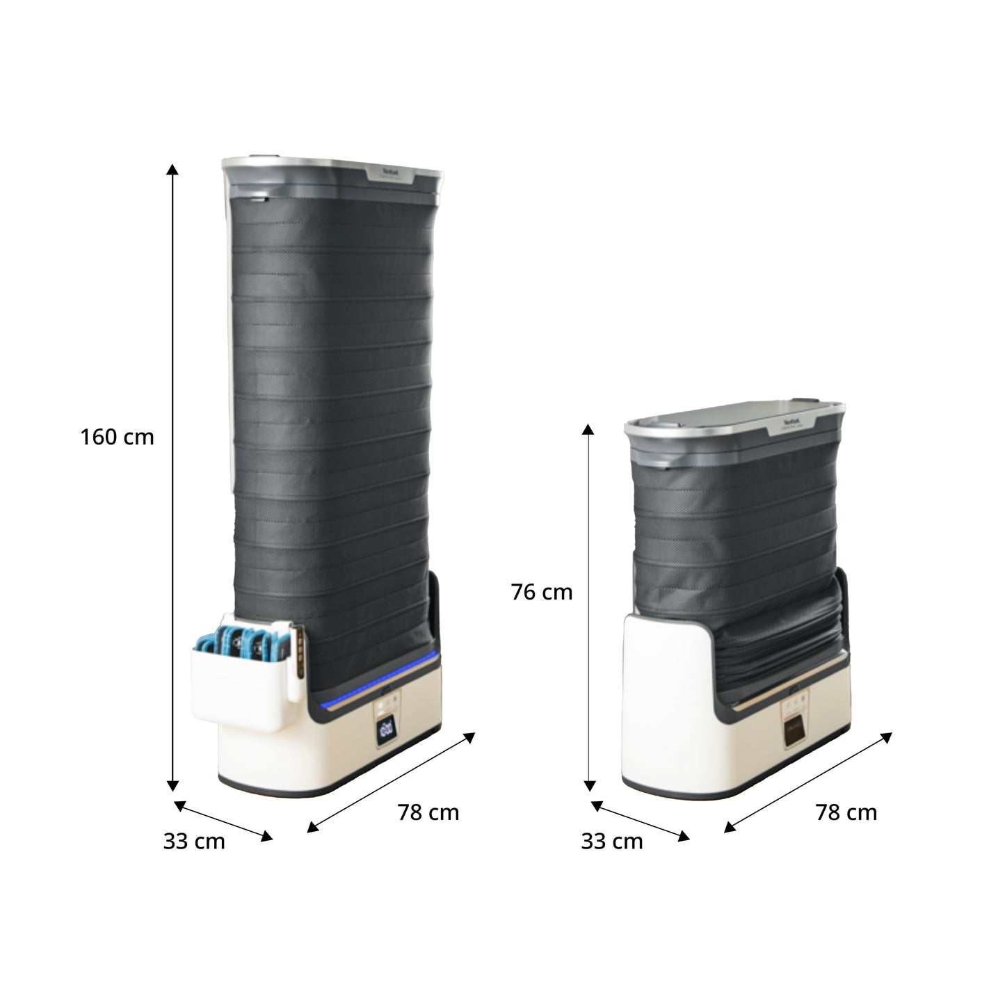 Tefal เครื่องดูแลผ้าไอน้ำอัตโนมัติ CARE FOR YOU I-BLUE รุ่น YT4050E1