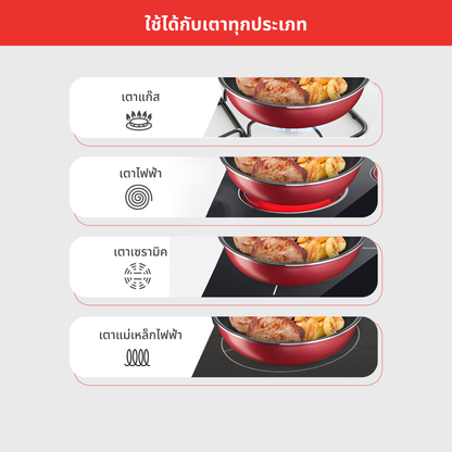 Tefal กระทะก้นลึก Unlimited ขนาด 28 ซม. รุ่น G2551902