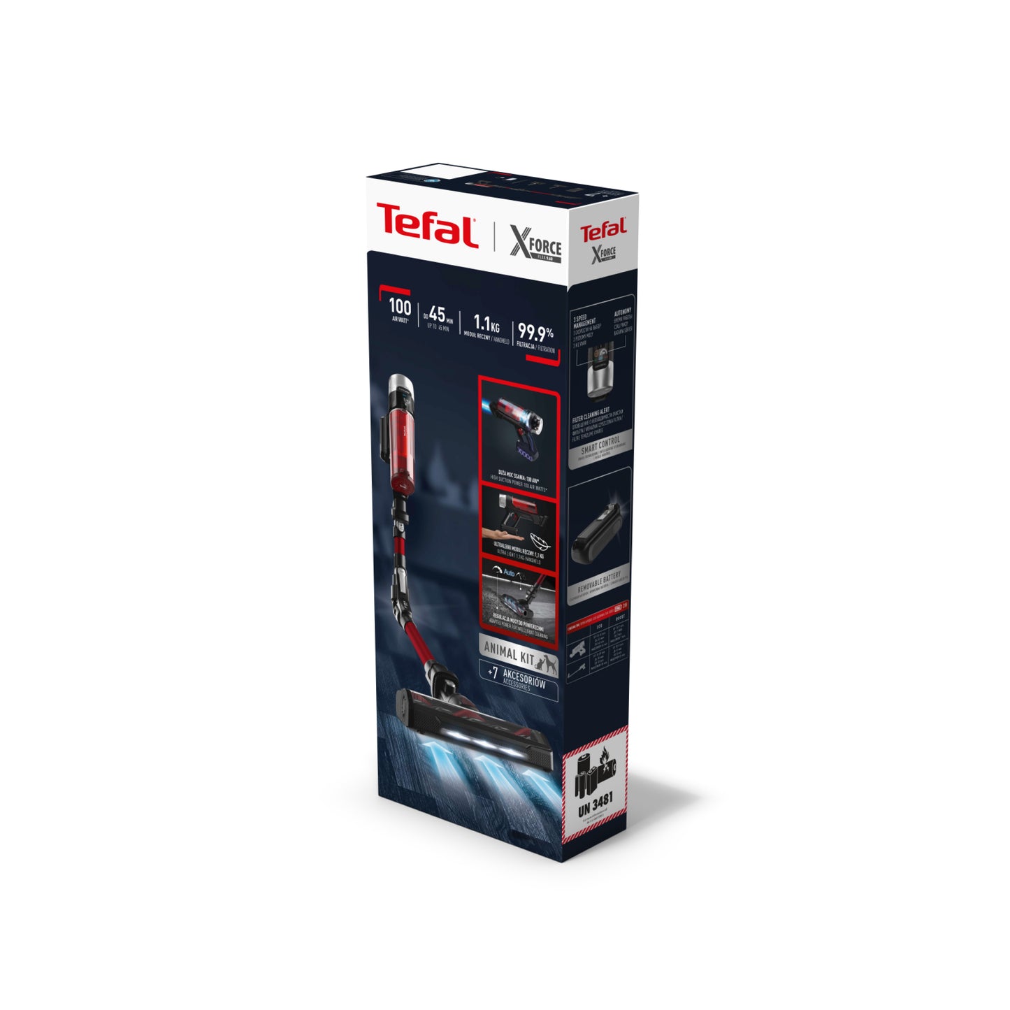 เครื่องดูดฝุ่นไร้สาย X-Force 9.60 Animal รุ่น TY2079WO