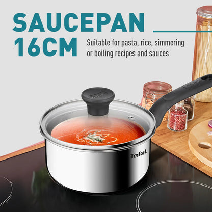 Tefal หม้อด้าม Starter ขนาด 16 cm. รุ่น E3252295