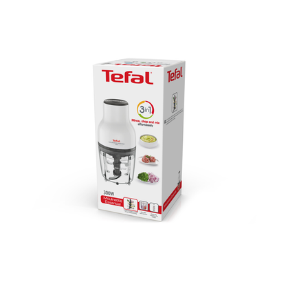 Tefal เครื่องบดสับอาหาร
MOULINETTE ESSENTIAL
ความจุ 400 มล.
กำลังไฟ 300 วัตต์
รุ่น MB520138