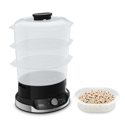 Tefal หม้อนึ่งไฟฟ้า ULTRACOMPACT 3 ชั้น ความจุ 9 ลิตร รุ่น VC2048