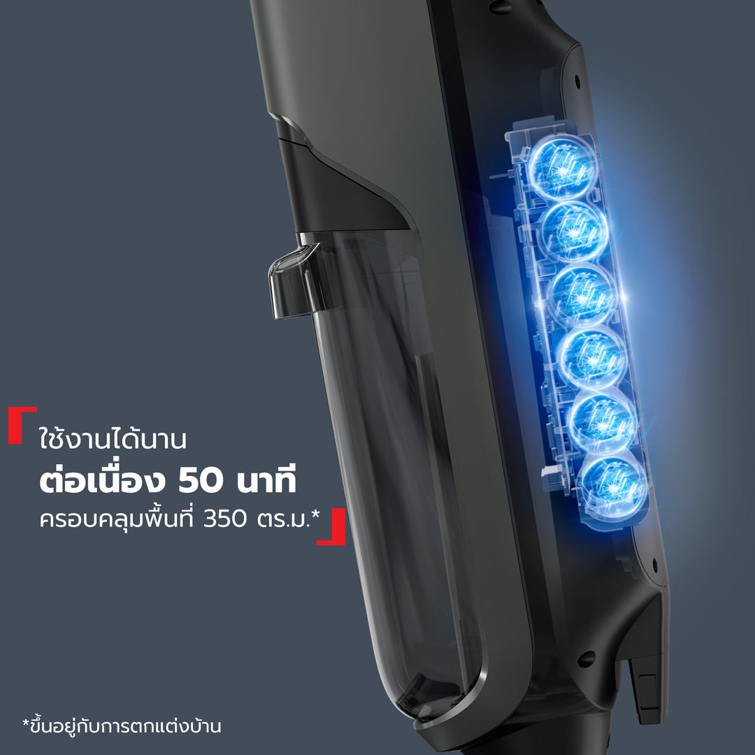เครื่องดูดฝุ่นถูพื้นไร้สายอัจฉริยะ X-Clean 4 รุ่น GF5035