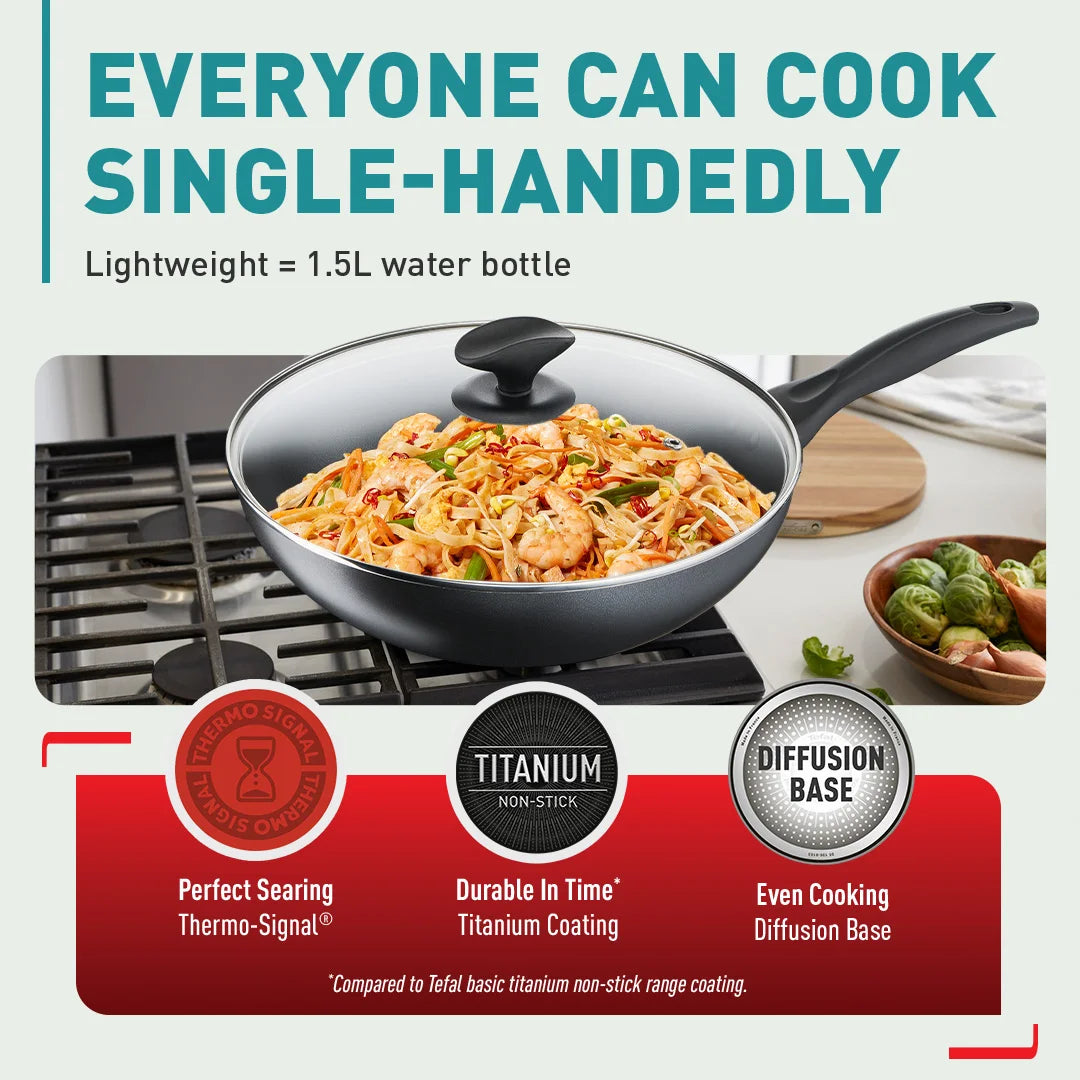 Tefal เซ็ตเครื่องครัว 4 ชิ้น รุ่น  COOK & CLEAN