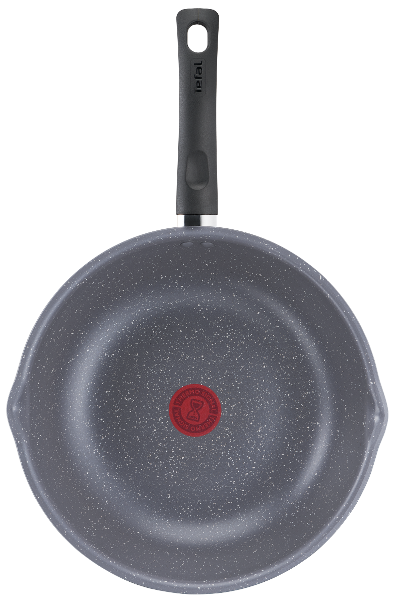 Tefal กระทะก้นลึก Cook Healthy ก้นอินดักชั่น ขนาด 24 ซม. ขอบ 2 หยัก รุ่น G1348495