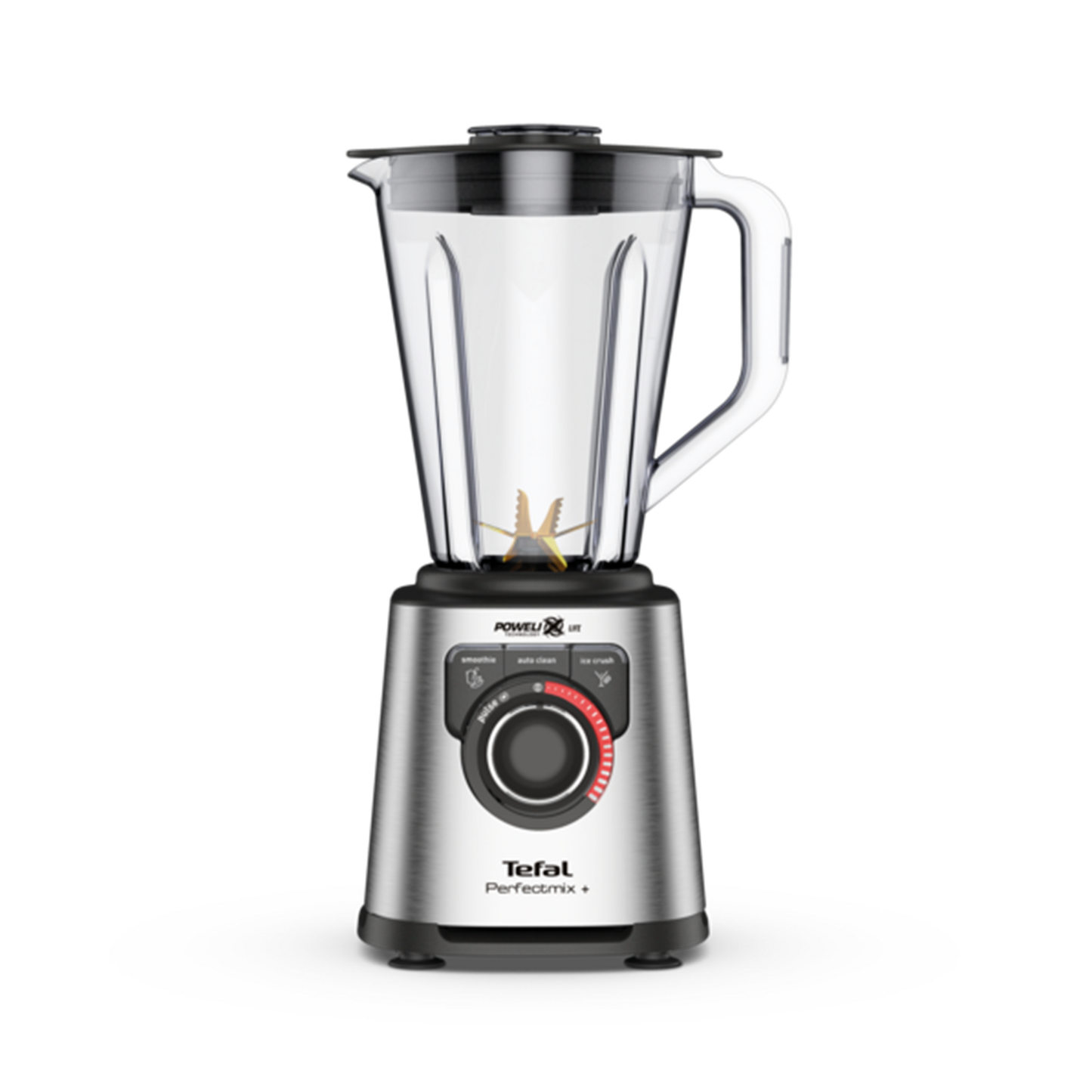 Tefal เครื่องปั่น พลังสูง เครื่องปั่นน้ำผลไม้ เครื่องปั่นอาหาร 
PERFECTMIX+
กำลังไฟ 1,200 วัตต์
รุ่น BL82A