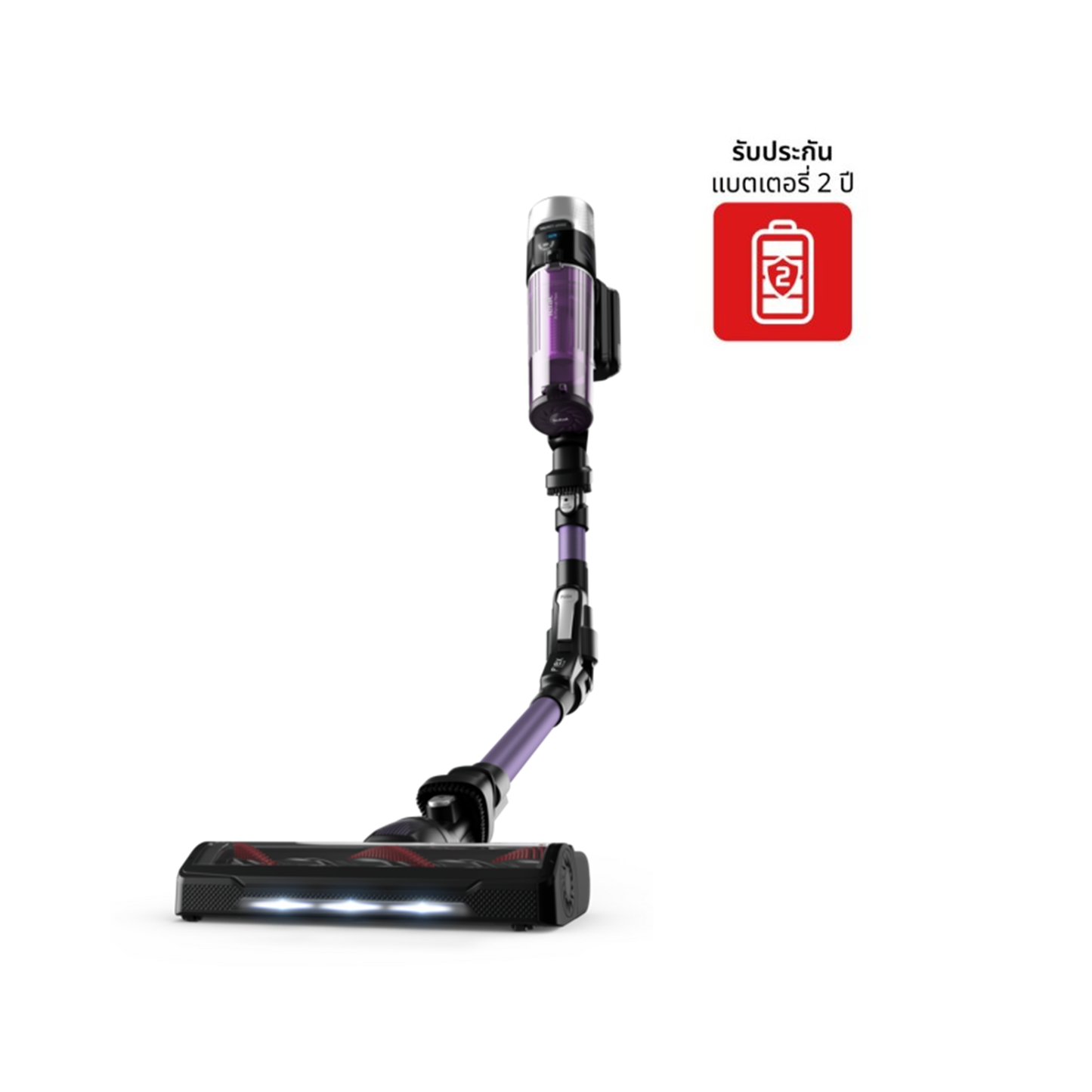 Tefal เครื่องดูดฝุ่นไร้สายงอได้ X-FORCE FLEX 9.60 ALLERGY 100 แอร์วัตต์ รุ่น TY2039WO