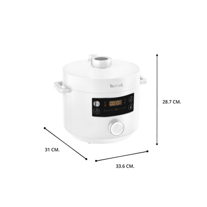 Tefal หม้ออัดแรงดันไฟฟ้า รุ่น TURBO CUISINE 5L CY7551