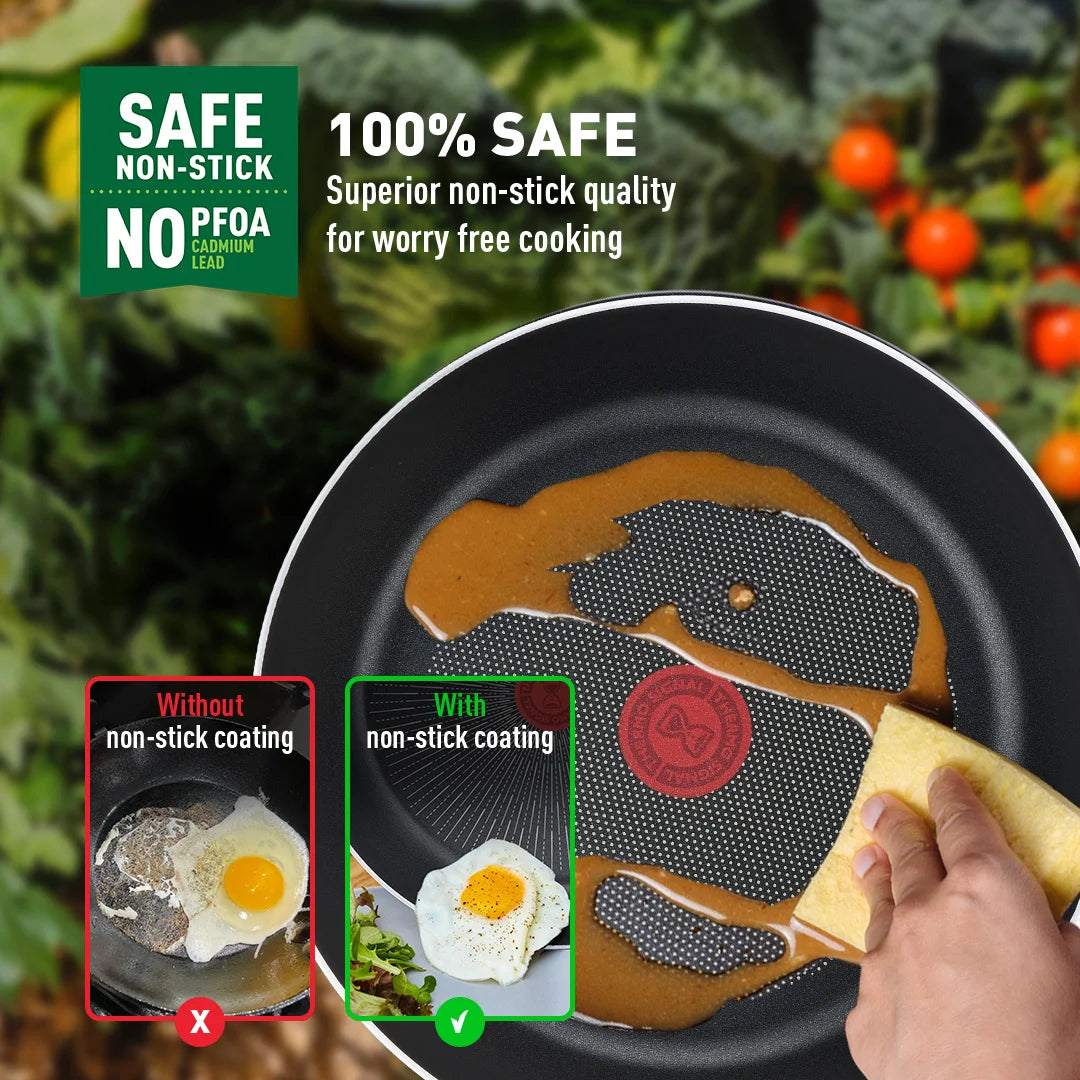 Tefal เซ็ตเครื่องครัว 4 ชิ้น รุ่น  COOK & CLEAN