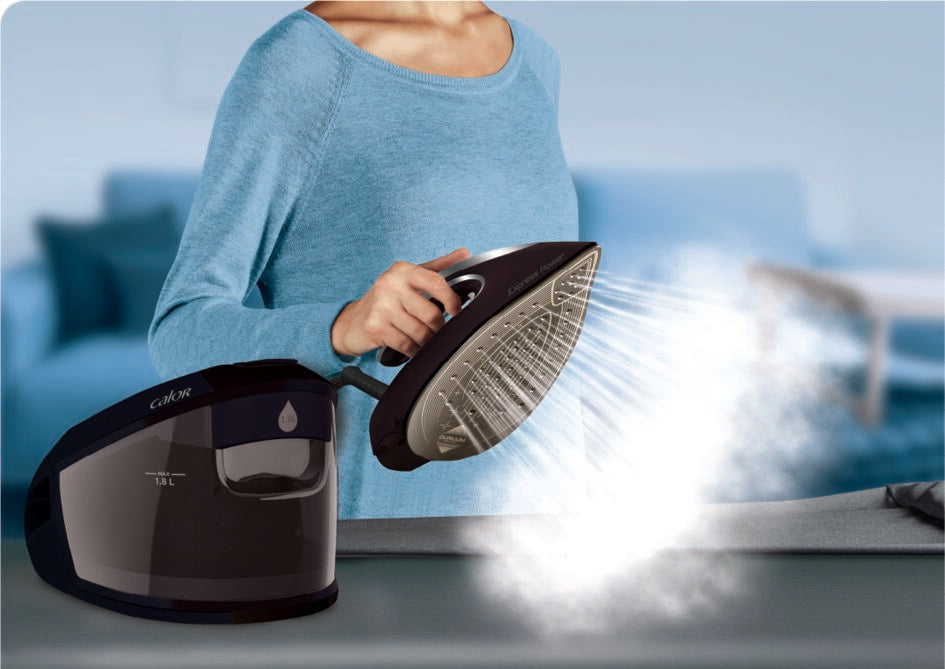 Tefal เตารีดแรงดันไอน้ำ EXPRESS POWER 6.8 บาร์ รุ่น SV8062T0