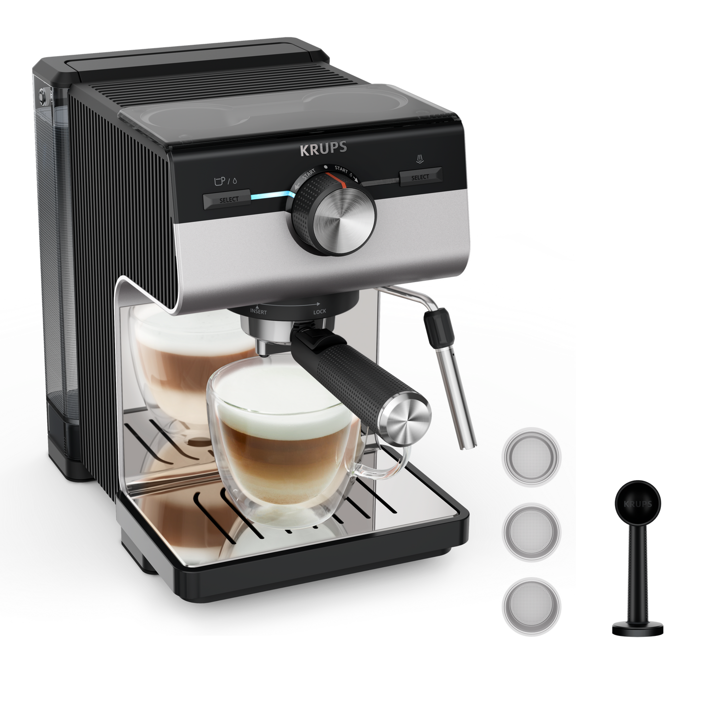เครื่องชงกาแฟเอสเปรสโซแบบแมนนวล Authentic+ รุ่น XP384E10