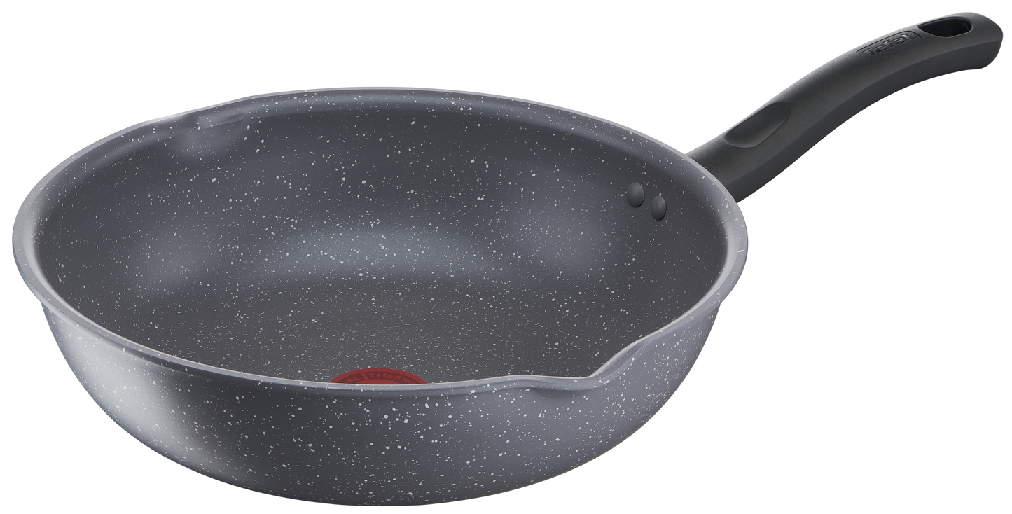 Tefal กระทะก้นลึก Cook Healthy ก้นอินดักชั่น ขนาด 24 ซม. ขอบ 2 หยัก รุ่น G1348495