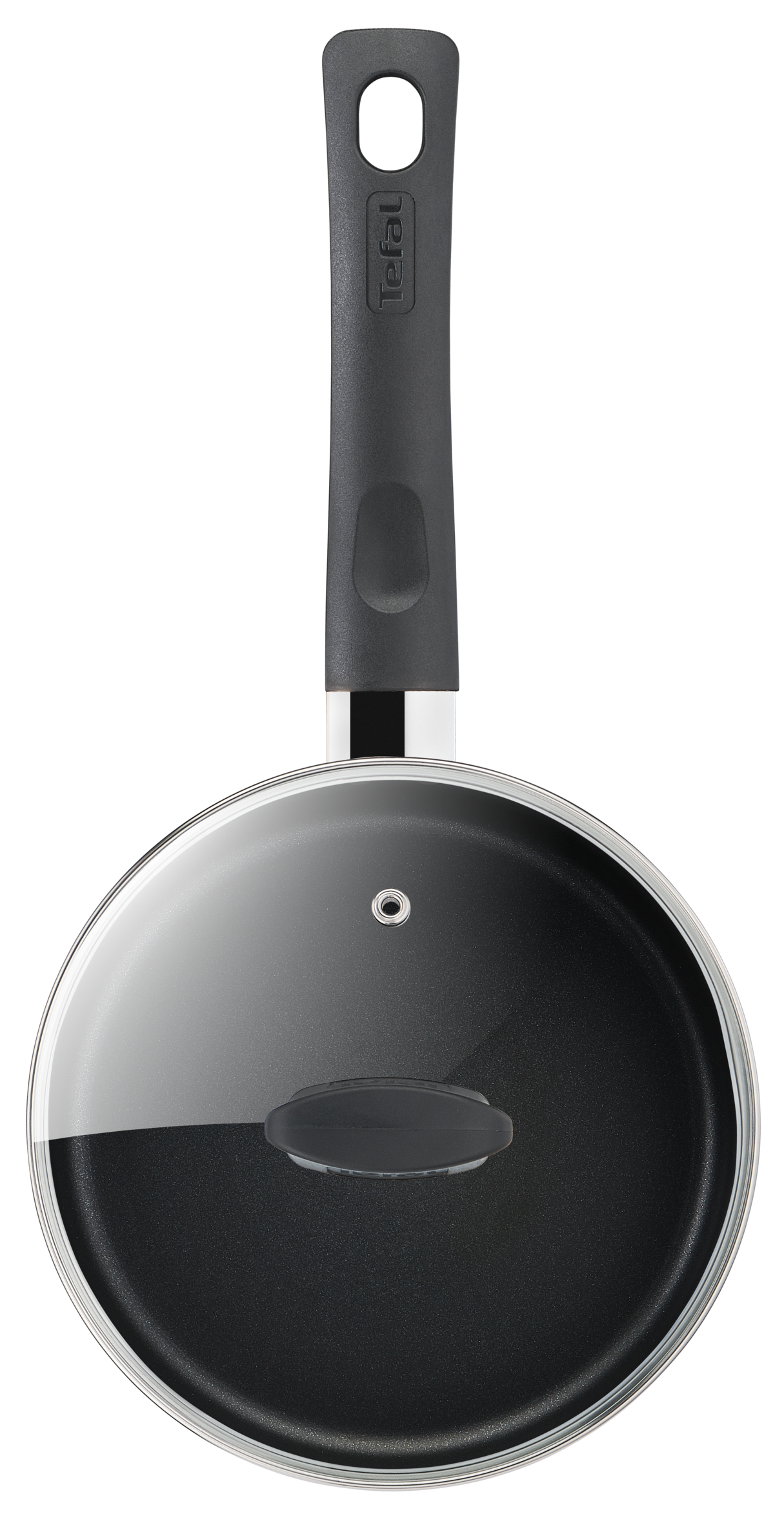 Tefal หม้อด้าม Day by day ก้นอินดักชั่น พร้อมฝาแก้ว ขนาด 18 ซม. รุ่น G1432395