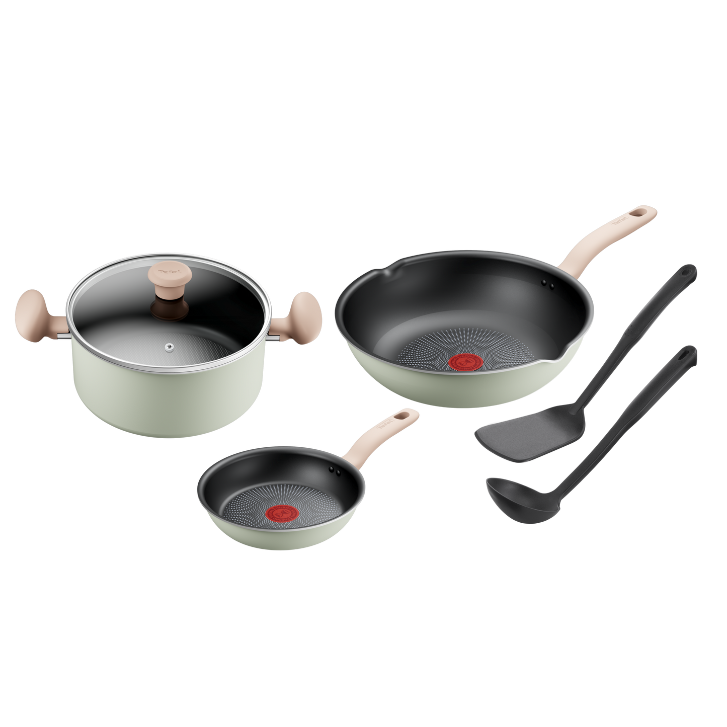 Tefal เซ็ตเครื่องครัว 6 ชิ้น รุ่น So Matcha