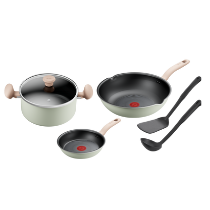 Tefal เซ็ตเครื่องครัว 6 ชิ้น รุ่น So Matcha