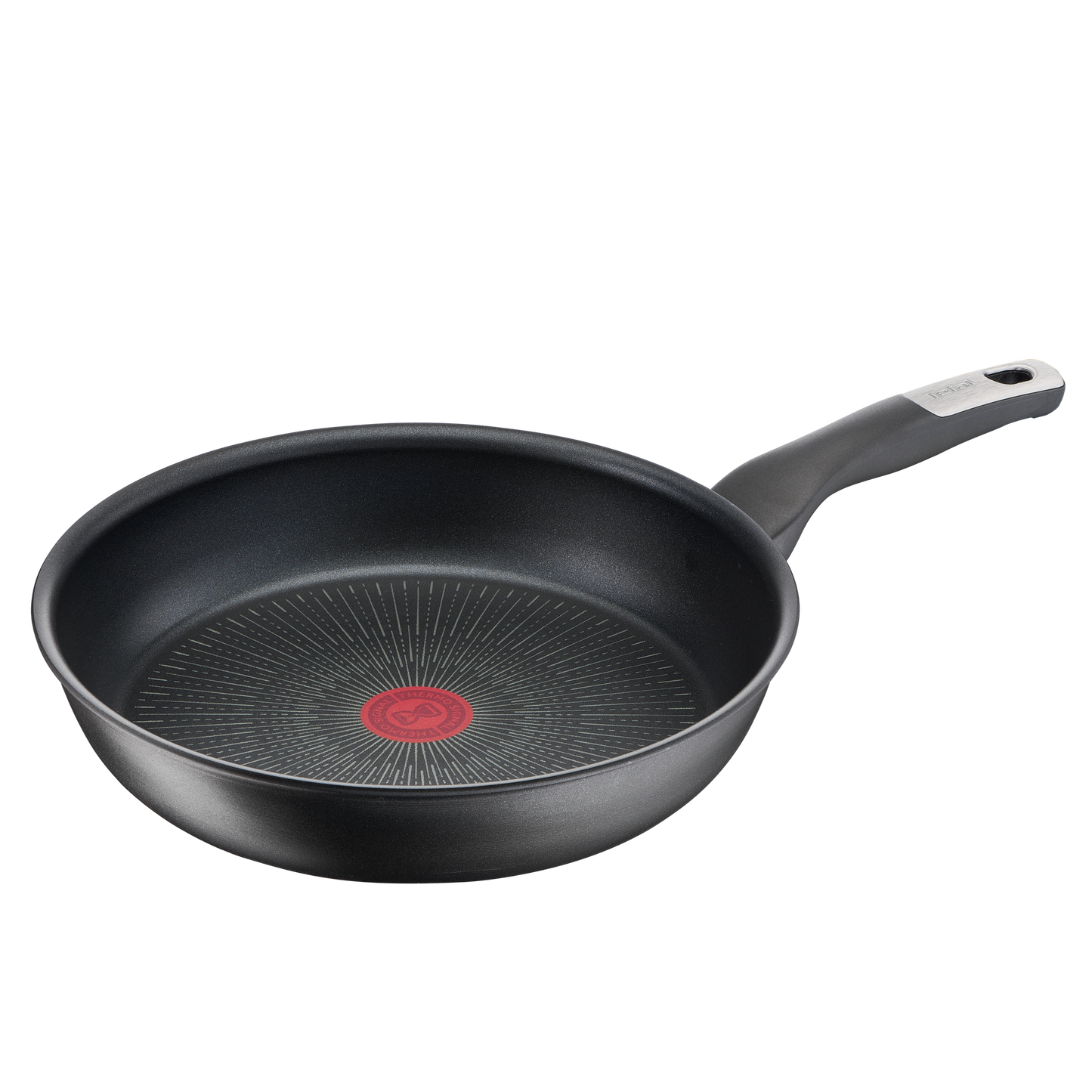 Tefal กระทะก้นแบน  Unlimited ขนาด 28 ซม. รุ่น G2550602 ใช้ได้กับเตาทุกประเภท ผลิตที่ฝรั่งเศส