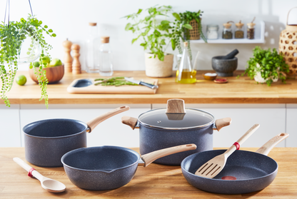 Tefal กระทะก้นแบน Natural Force Frypan ขนาด 24 ซม.  รุ่น G2660402