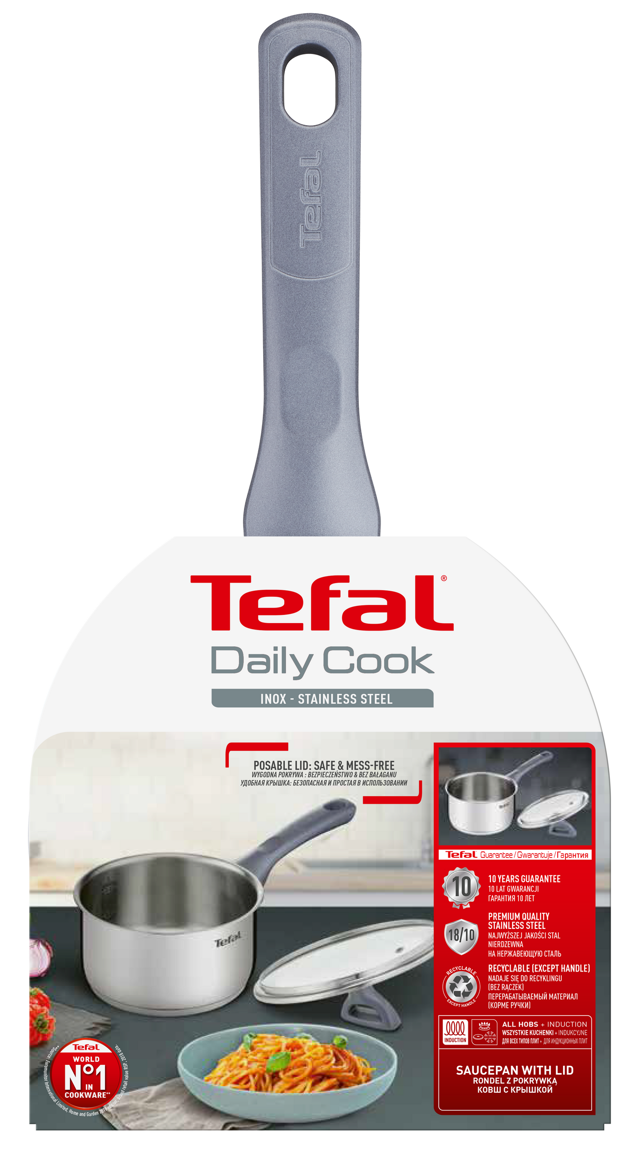 Tefal หม้อสองหู Daily Cook  ขนาด 18 ซม.