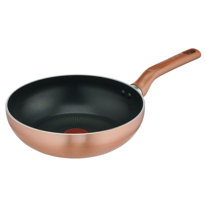 Tefal กระทะก้นลึก Cook and Shine wokpan ขนาด 28 ซม. รุ่น G8081995