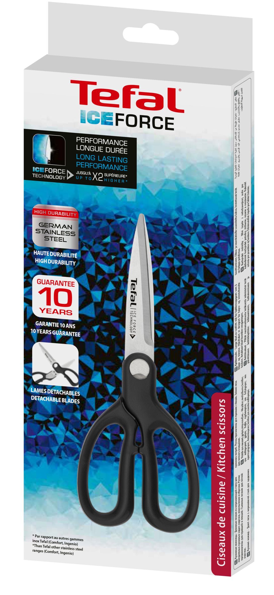 Tefal กรรไกรทำครัว Ice Force Kitchen Scissors