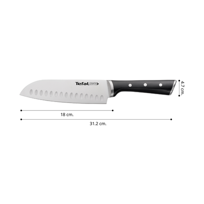 Tefal Ice Force มีด Santoku 18 ซม.