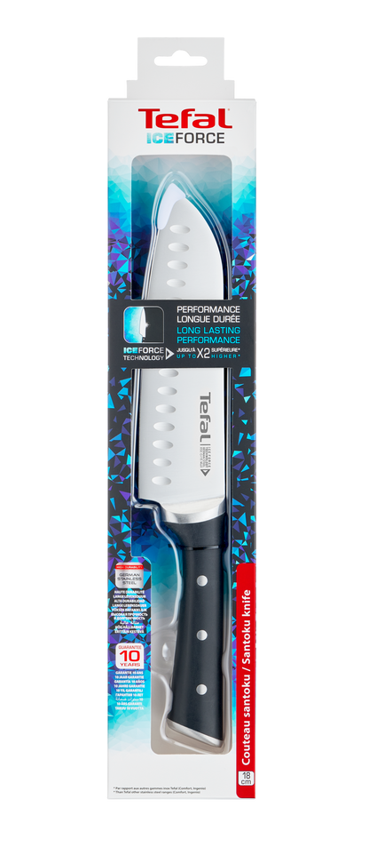 Tefal Ice Force มีด Santoku 18 ซม.