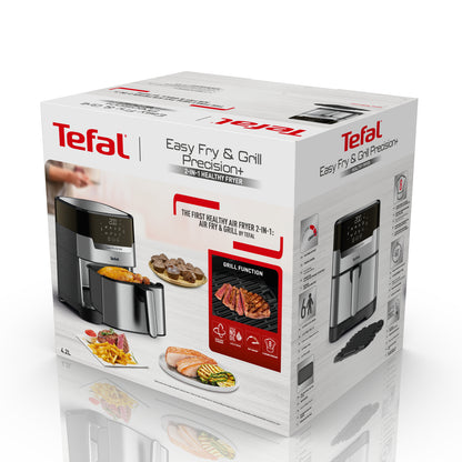 หม้อทอดไร้น้ำมัน 2in1 Tefal รุ่น EY505D66