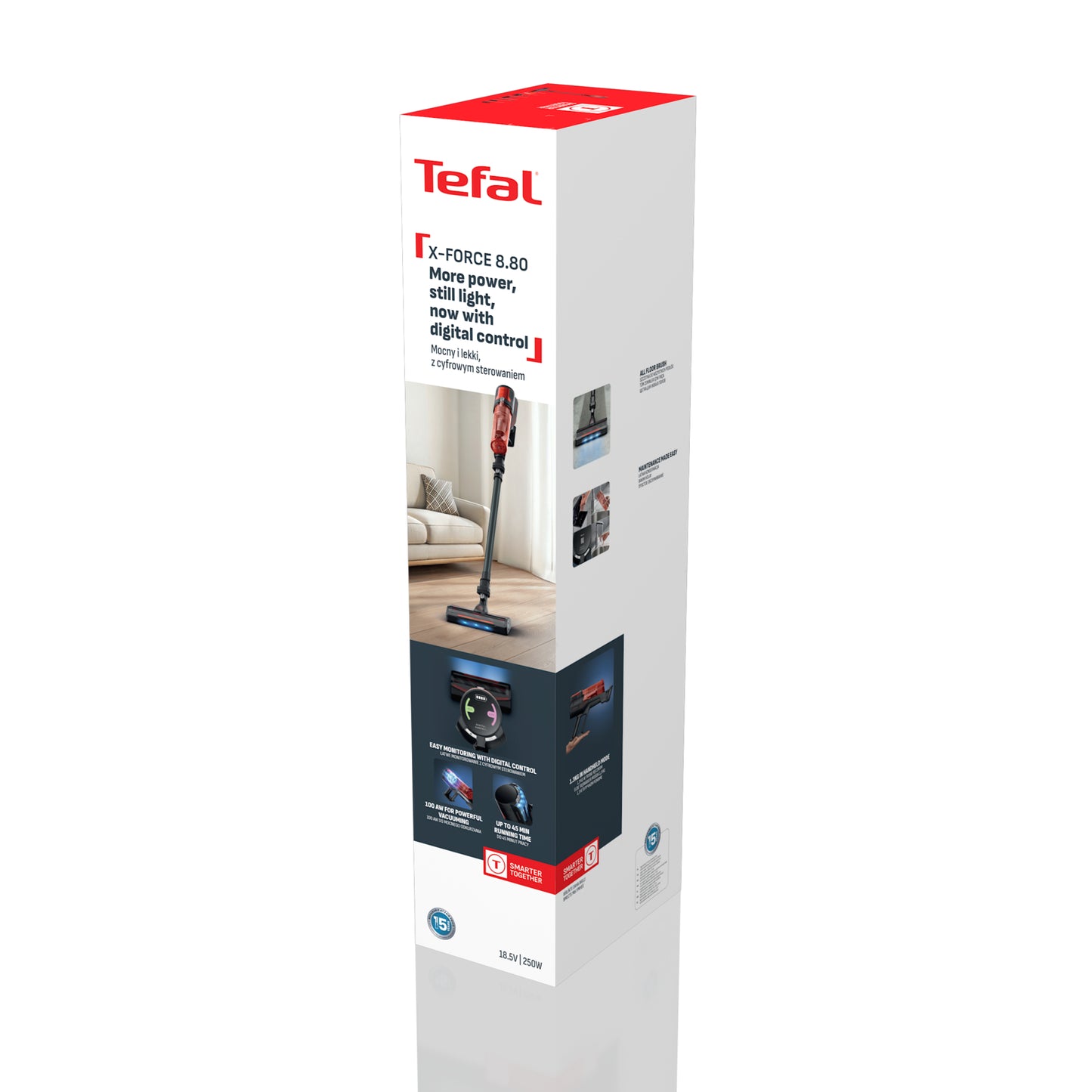 เครื่องดูดฝุ่นไร้สาย X-FORCE 8.80 ANIMAL รุ่น TY1871E0