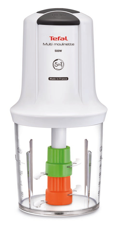 Tefal เครื่องบดสับอาหาร
MULTI MOULINETTE 5 IN 1
ความจุ 500 มล.
กำลังไฟ 500 วัตต์
รุ่น MQ722111