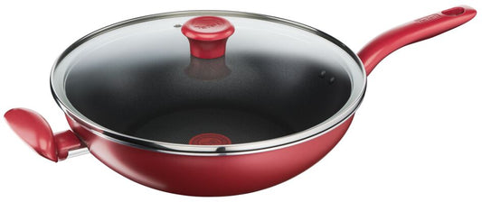 Tefal กระทะก้นลึก So Chef ก้นอินดักชั่น พร้อมฝาแก้ว ขนาด 30 ซม. รุ่น G1359495