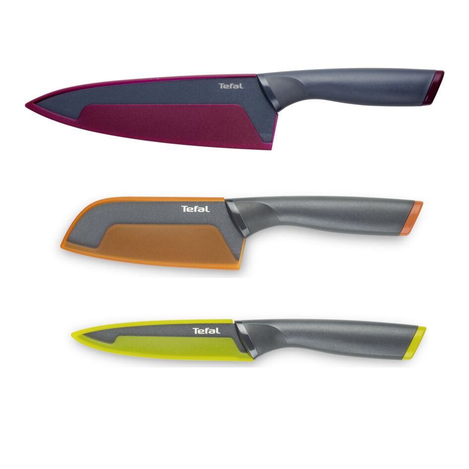 ชุดเซ็ตมีด Fresh Kitchen 3pcs: Santoku 12cm + Chef 20cm + Utility 12cm รุ่น K122S324