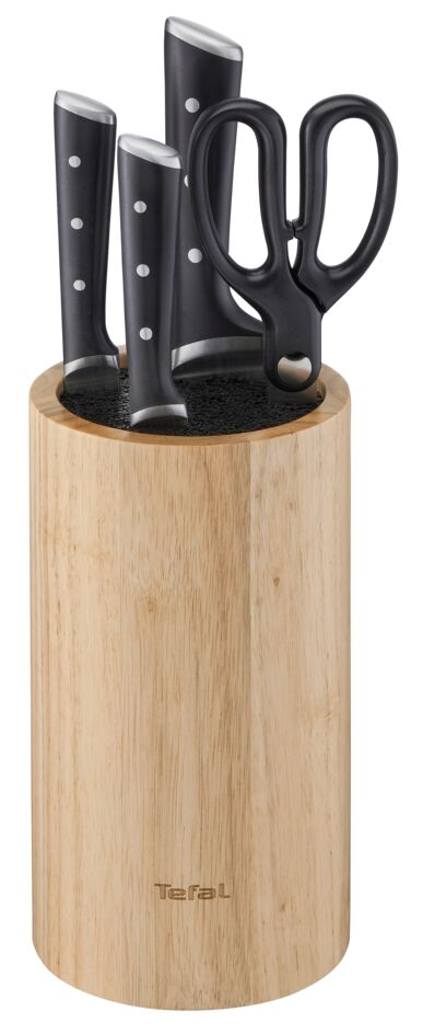 ชุดเซ็ตมีด Ice Force 4pcs : Chef 20cm + Utility 11cm + Paring 9cm+ scissors + block รุ่น K232S534