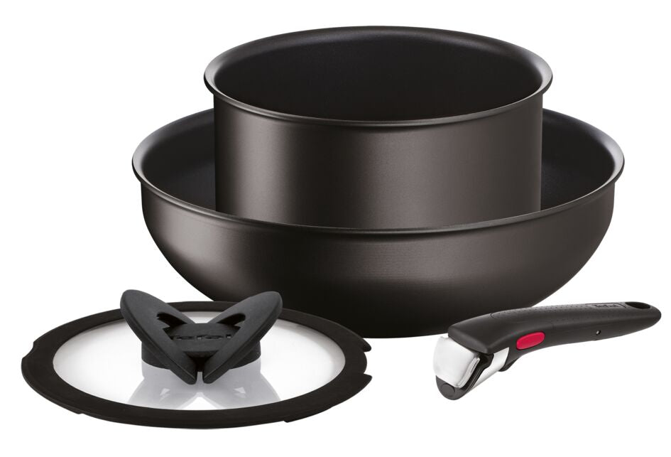 Tefal ชุดเครื่องครัวกระทะถอดด้าม 4 ชิ้น Ingenio Unlimited รุ่น L7639193