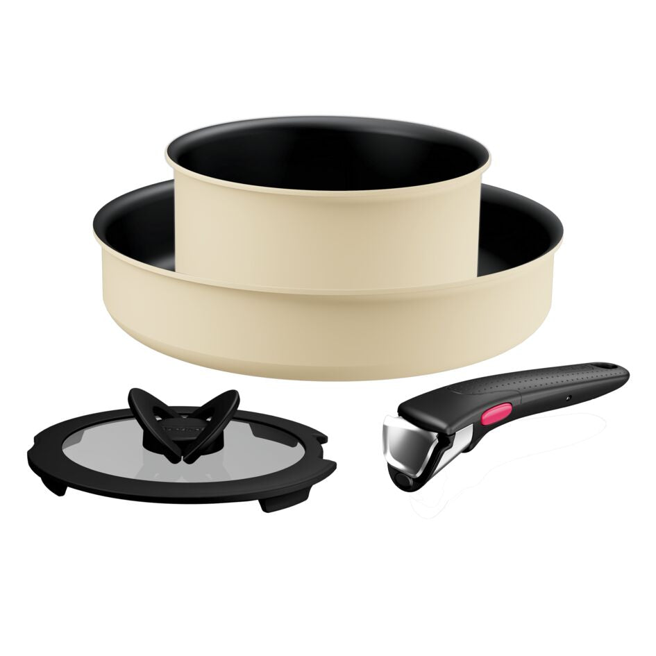 SET 4PCS: SO DELICIOUS FP 24 + SCP 16 + glass lid + handle (VANILLA) รุ่น L826S424