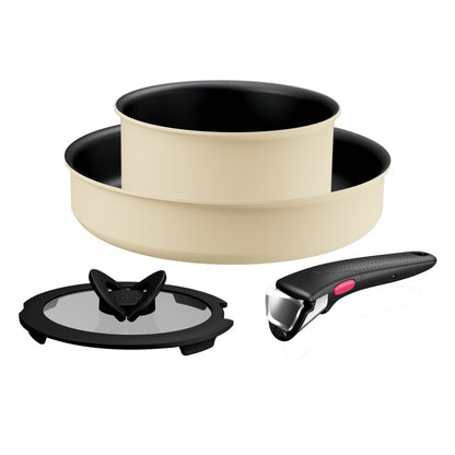 SET 4PCS: SO DELICIOUS FP 24 + SCP 16 + glass lid + handle (VANILLA) รุ่น L826S424