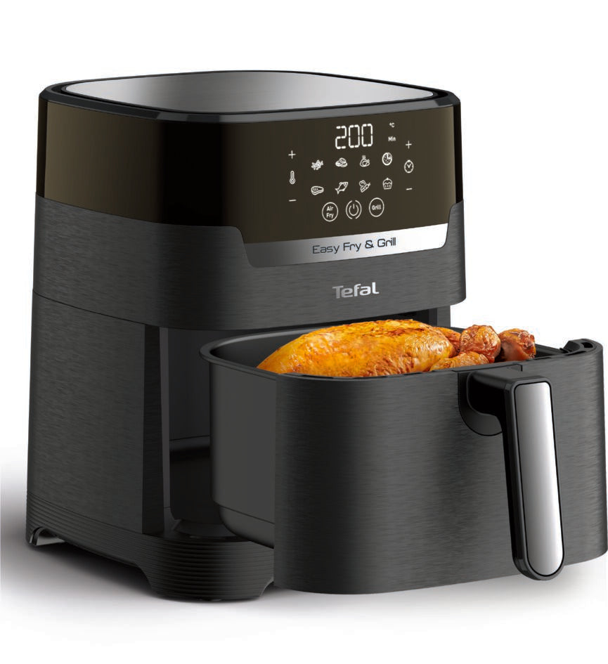 Tefal หม้อทอดไร้น้ำมัน 2IN1 EASY FRY & GRILL PRECISION ความจุ 4.2 ลิตร รุ่น EY5058