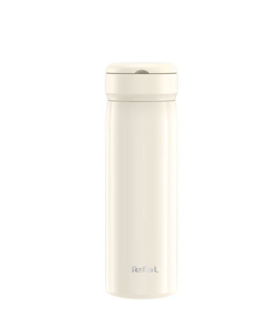กระบอกน้ำ Tefal MOBILITY 450ML น้ำหนักเบา เก็บความร้อนเย็นได้ตลอดวัน สีเบจ รุ่น N3720210