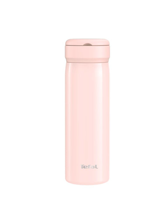 กระบอกน้ำ Tefal MOBILITY 450ML น้ำหนักเบา เก็บความร้อนเย็นได้ตลอดวัน สีชมพู รุ่น N3720410