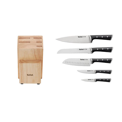 Ice Force, 5-Piece Knife Block Set, Superior Long-Lasting Sharpness