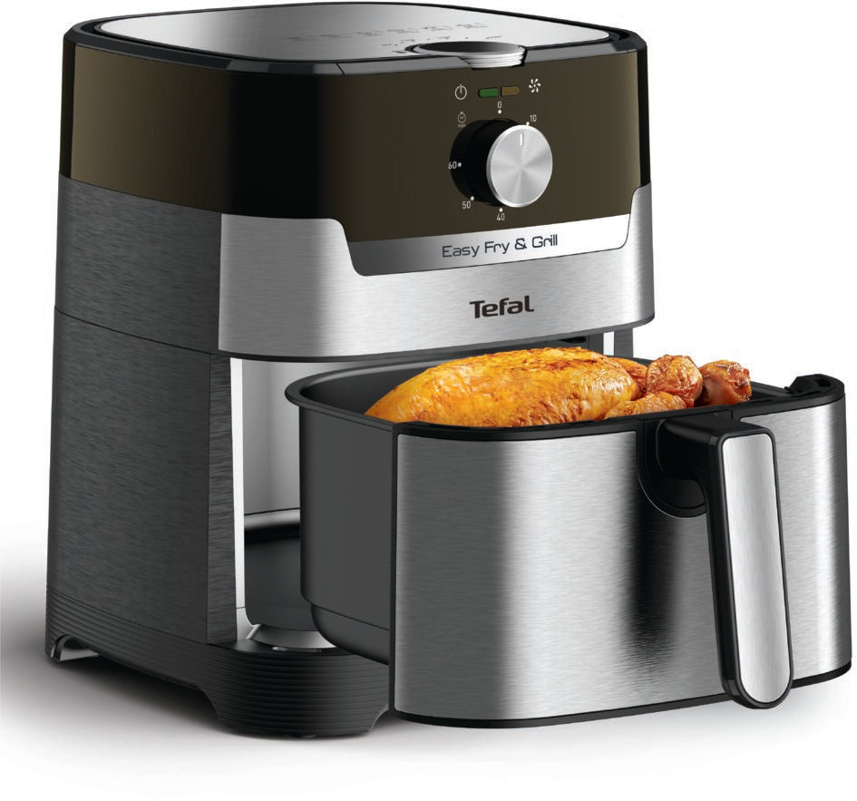 Tefal หม้อทอดไร้น้ำมัน 2IN1 EASY FRY & GRILL CLASSIC+ ความจุ 4.2 ลิตร รุ่น EY501D