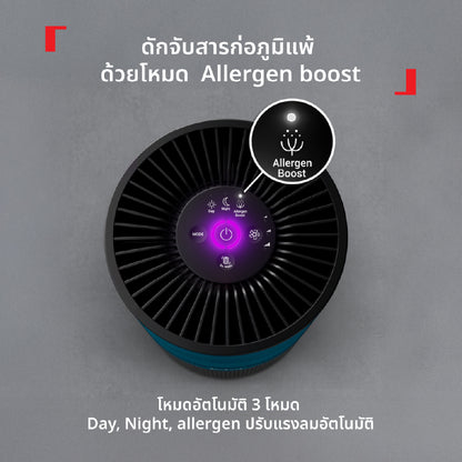 PT2221T0 PURIFIER AIR PURE COMPACT BLUE 3-in-1