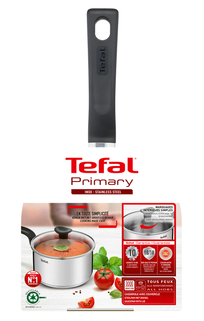Tefal  หม้อด้าม  Primary ขนาด  18 cm. รุ่น E3082374