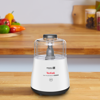 Tefal  เครื่องบดสับอาหาร LA MOULINETTE CHOPPER ความจุ 330 มล. กำลังไฟ 1000 วัตต์ รุ่น DPA130