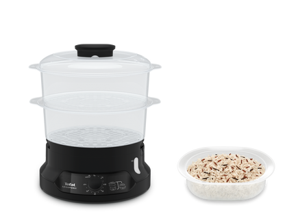 Tefal หม้อนึ่งไฟฟ้า MINICOMPACT 2 ชั้น ความจุ 6 ลิตร รุ่น VC1398