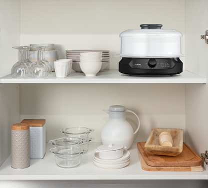 Tefal หม้อนึ่งไฟฟ้า MINICOMPACT 2 ชั้น ความจุ 6 ลิตร รุ่น VC1398