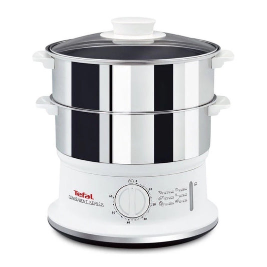Tefal หม้อนึ่งไฟฟ้า CONVENIENT สเตนเลส 2 ชั้น ความจุ 6 ลิตร รุ่น VC1451