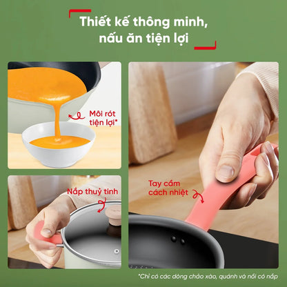 Tefal เซ็ตเครื่องครัว 6 ชิ้น รุ่น So Matcha