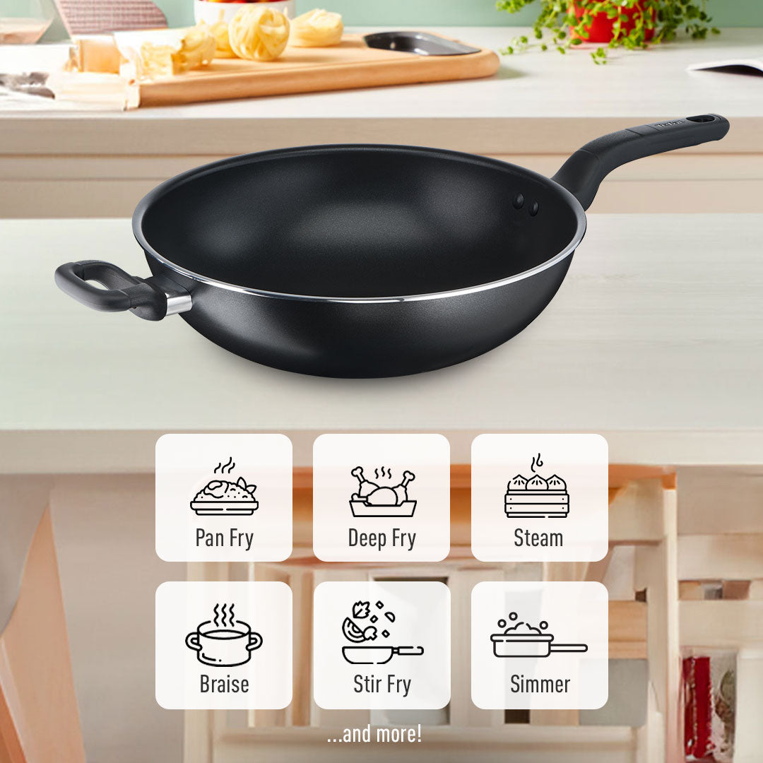 Tefal กระทะก้นลึก Cook Easy ขนาด 32 ซม.